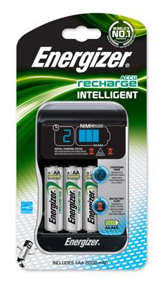 EL Batterier och batteriladdare Batteriladdare INTELLIGENT, Energizer Energizers Intelligent Charger den smarta