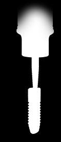 Se till att cylindern är i linje med implantatets vertikala axel under hela proceduren. Fragment Drill Koppla fast Fragment Drill i vinkelstycket (vinkelstycke).