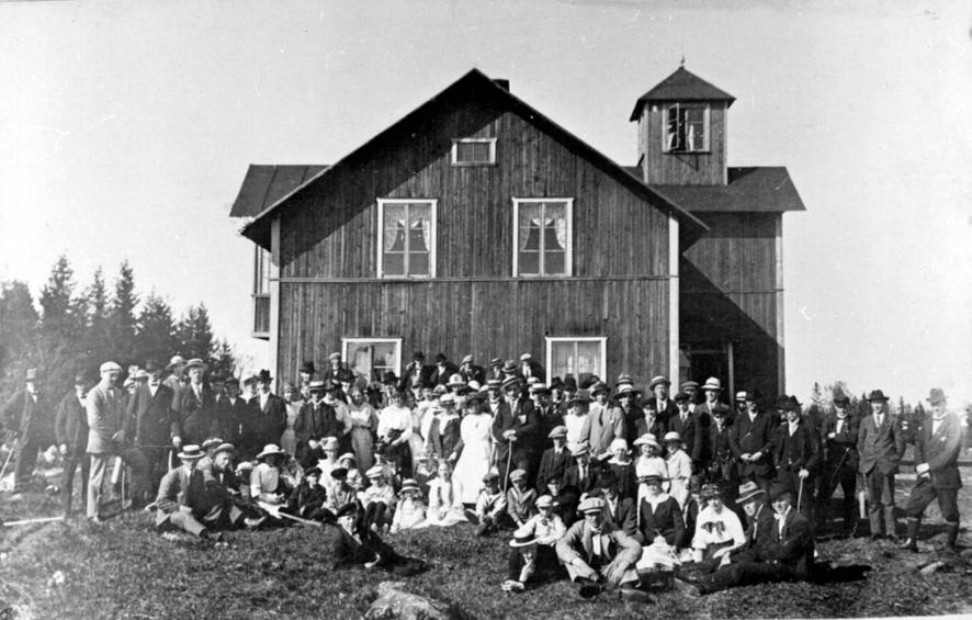 Lenåsen omkring 1910-1920.