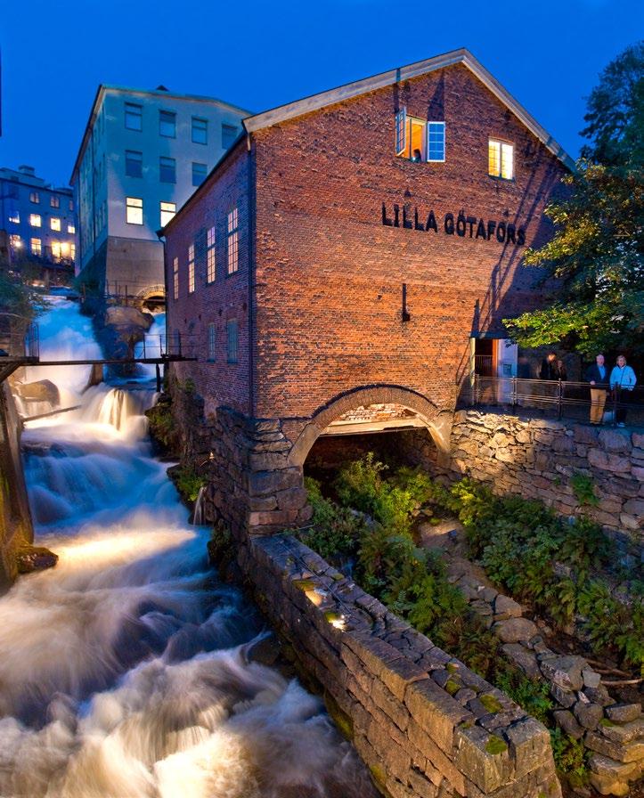 Visionens tre fokusområden En modig stad med tydlig historia Mölndal har en sammanhållen och unik stadskänsla där vi använder våra historiska miljöer på nya spänn ande sätt.