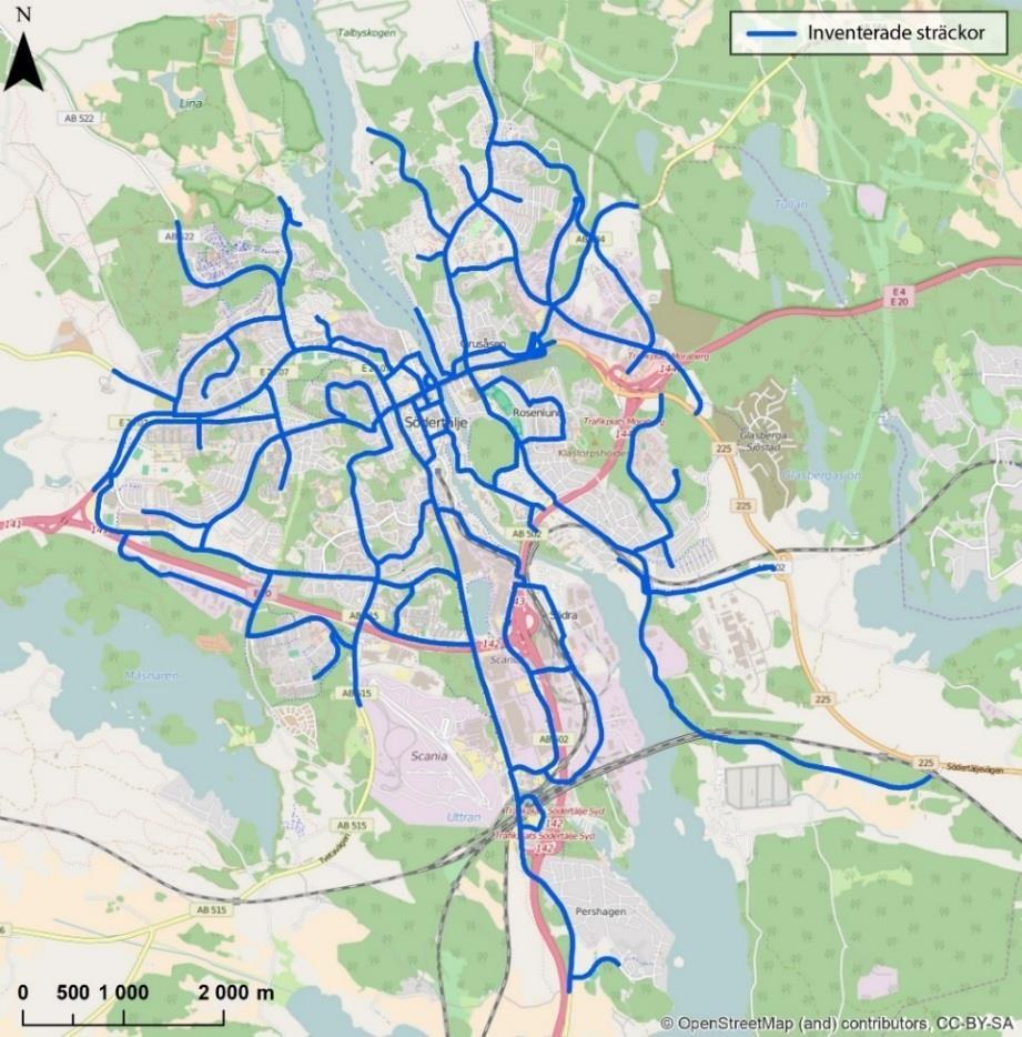 2 2. Metod Arbetet med att ta fram en hastighetsplan för Södertälje kommun följer den metodik som beskrivs i handboken Rätt fart i staden 2.