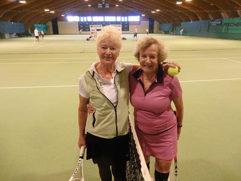 Birgitta kämpade väl mot den skickliga tyskan men fick ge sig i raka set: 3-6, 2-6.