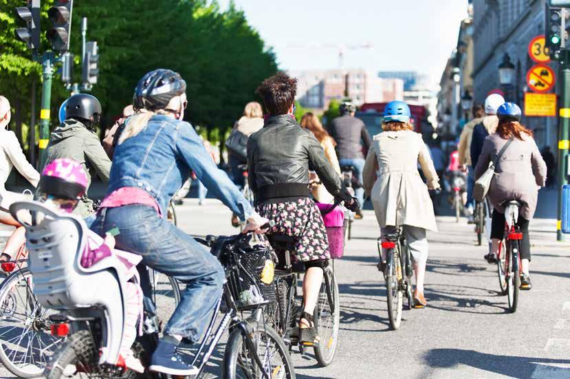 Cykelstråk: I Kiruna på platserna Vänortstorget och Lombolo-/Österleden och i Falun på Myntgatan gjordes inga observationer 2016. För Kiruna har data från 2015 och i Falun data från 2014 används.