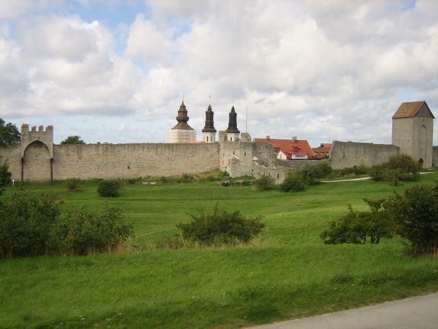Badande Wännernas trädgård.