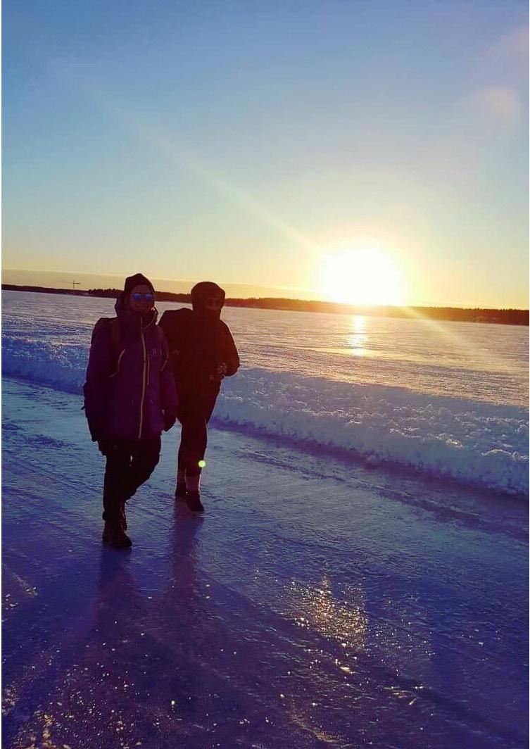 Luleå Isvägen januari 2017.