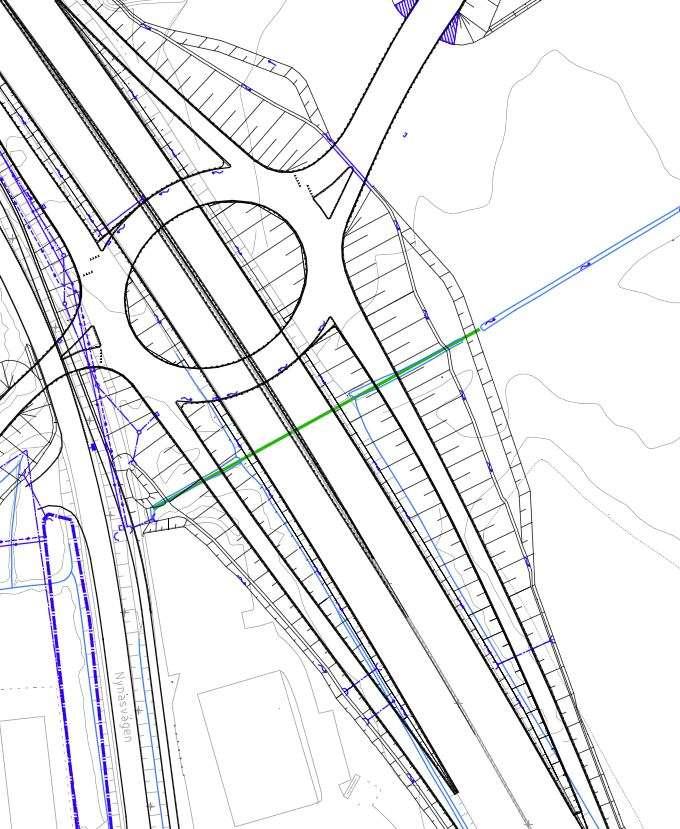 3.4. Borttagande och anläggande av trummor under väg 73 samt utfyllnad av vattenområde/anlagd våtmark Borttagande och anläggande av trummor under väg 73 En del av dike 3 väster om väg 73 som hamnar