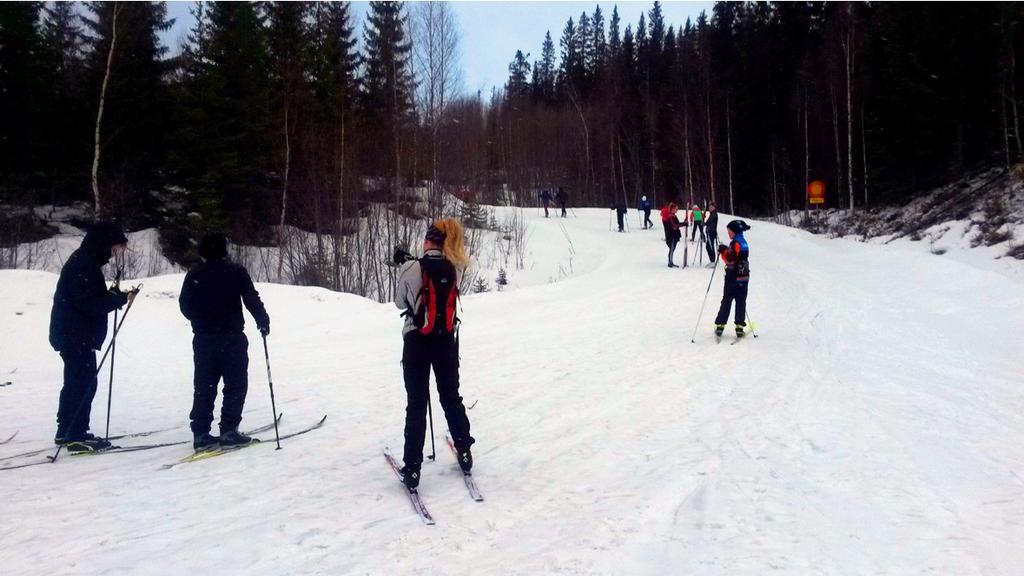 Flyktingloppet sponsrade alla deltagare med vattenflskor och GSK såg till så att spåren var i ordning. Alla eleverna uppskattade dagen mycket!