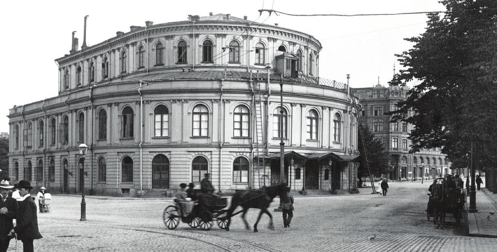 Svenska teatern 1905 Helsingfors stadsmuseum var också Sibelius första orkesterverk som publicerades.