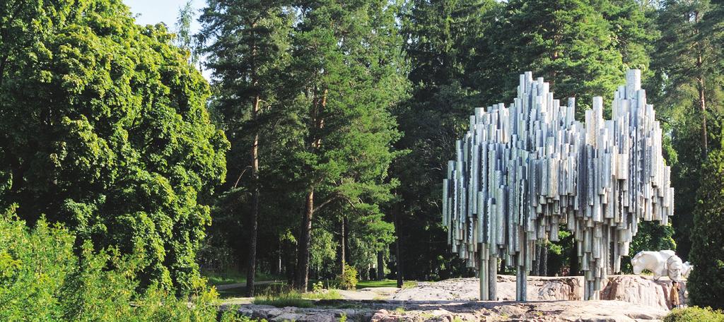 Sibeliusmonumentet Materialbanken Visit Helsinki/Paul Williams märksamheten men drog sig efteråt tillbaka från offentligheten på grund av att han skämdes över sina darrande händer. 24.