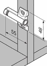 1501 Grå 1 st 1701 Adapterplattor i plast   