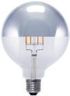 LED Filament Glob Toppf. LED FILAMENT E27 WARM WHITE 15.000h Fördelar Användningsområden Dimbar Utmärkt färgåtergivning (>Ra90) Fri från UV & IR strålning Fri från kvicksilver 15.