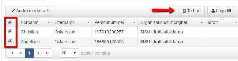 Om utbildningen nått maximalt antal deltagare när en ansökan kommer in så hamnar personen i reservlistan.