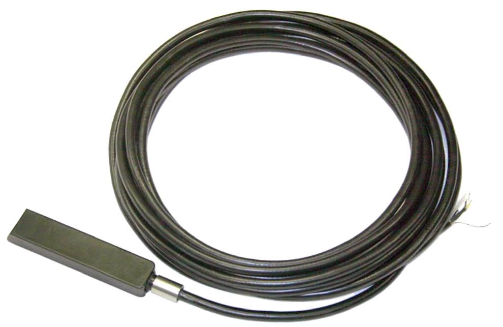 Area/Hastighetsgivaren finns som standard med 5, 10 eller 23 meters kabel.