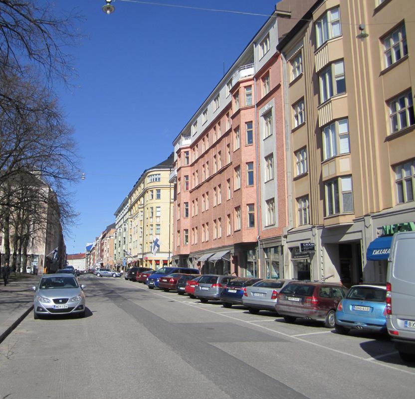På 1980-talet utarbetade man på Helsingfors byggnadstillsyns uppdrag ett färgschema för Helsingfors.
