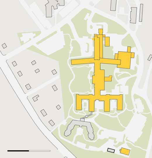 Lindesbergs lasarett Huvudentré Entréer Huvudentré Öppettider entré: 6.15-19 i Informationsdisk/centralkassa ån-tors 7-16.30, fre 7-14.