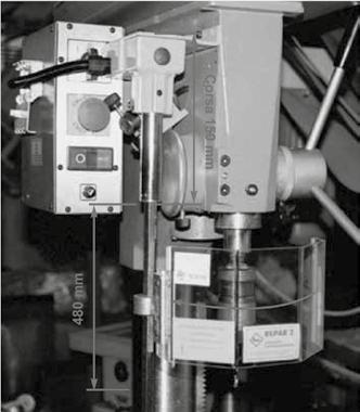 Modell TR/3A Skyddskåpa för radialborrmaskiner. 6-kant formad skärm, .