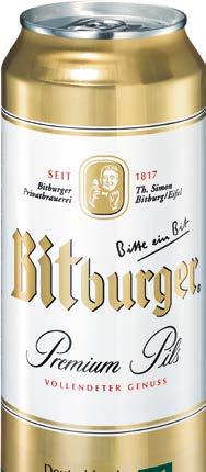 Bitburger Premium Pils 24 x 0,5 liter burk König