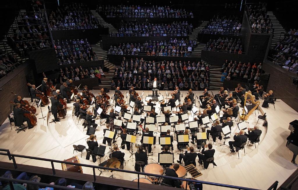 Bild: Heikki Tuuli 2. Konsert med Helsingfors stadsorkester Från ljudkonstverkstaden fortsätter konstutflykten till konsertdelen i Musikhusets konsertsal.