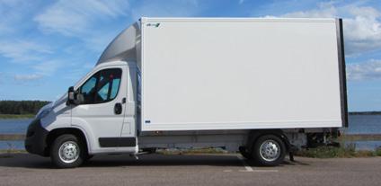 Fiat Ducato kan anpassas till allt från persontransporter till tippflak. Fiat Ducato Nordic Volymskåp lastar upptill 1 015 kg.