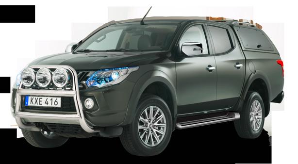 Mitsubishi L200 Bemästra de tuffaste vägarna Mitsubishi L200 Dubbelhytt 181 hk Automat Performer Pro 294.