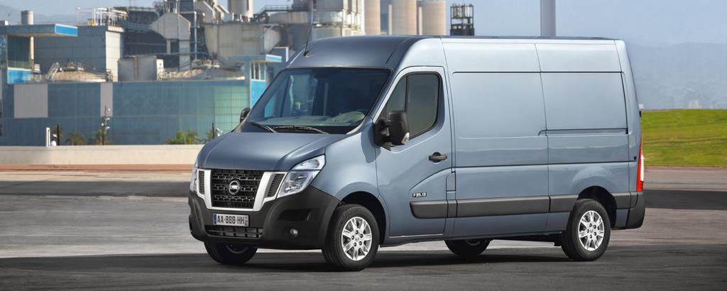 Nissan NV400 Förnya din affärsmodell NV400 är optimerad för arbete, förarmiljön är konstrerad för