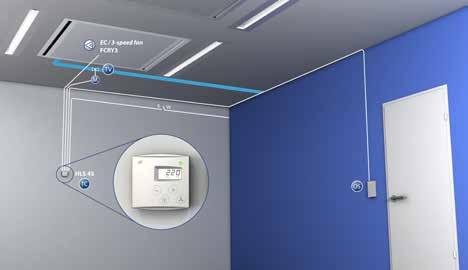 Intelligenta och Modbus-baserade enheter möjliggör planering av kostnadseffektiva system för HVAC.
