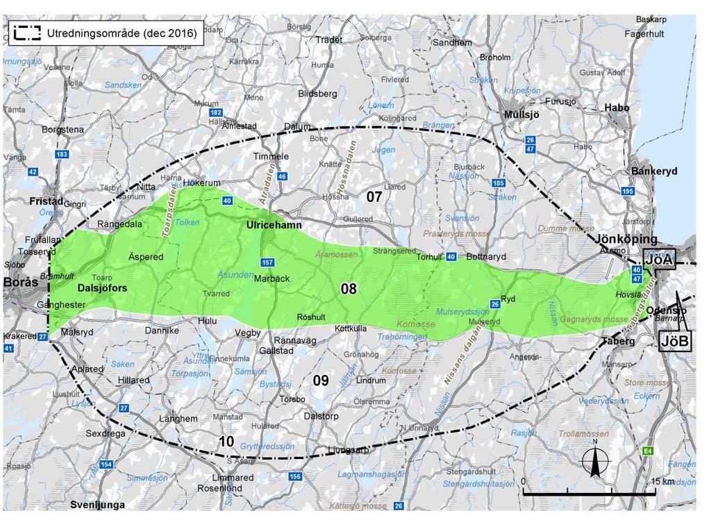 13.3 Delområde 8 Figur 81. Geografisk avgränsning av delområde 8.