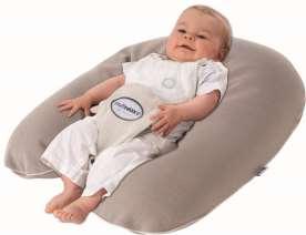 Candide Multirelax - Patenterad produkt - Multifunktion; gravidkudde, amningskudde, babysitter och sittstöd - Formbar, fylld med EPSkulor - Mjuk, Ökotex-certifierad bomullstrikå Mått: 74x46x16 cm