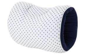 liten och smidig amningskudde, som träs på armen för en bekvämare amning för både mamma och baby. Ergonomiskt utformad för barnets huvud. Enkel att använda både hemma och på resan.