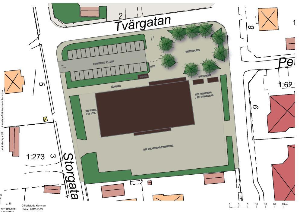 ANTAGANDEHANDLING Detaljplan för Konsum i Molkom Planbeskrivning 7 Förutsättningar och planförslag Bakgrund De senaste åren har det pågått ett arbete med Karlstads kommuns stadsmiljögrupp där