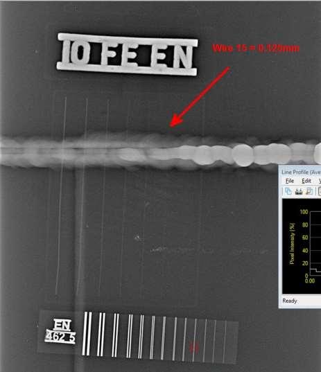 Sammanfattning och erfarenheter Digital radiografering Det finns CR och DDA utrustningar som fullt ut eller delvis uppfyller SS- EN ISO 17636-2 CR verkar ha lättare att uppfylla