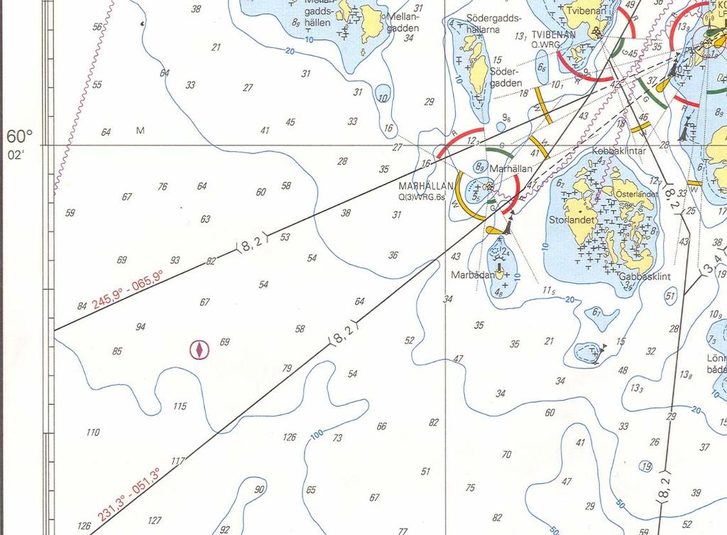 Cirka klockan 14.03 tittade befälhavaren på sin klocka och insåg att han skulle ha kallats till bryggan eftersom fartyget vid den tiden borde närma sig fyren Marhällan.