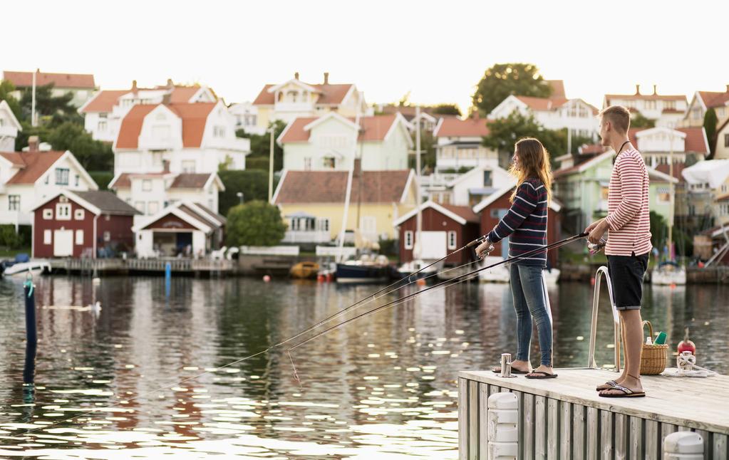 TURISM I SVERIGE Svenska besökare står för 75 procent av övernattningarna Antalet svenska övernattningar i Sverige på samtliga boendeformer ökade med totalt 3,0 procent till 46,2 miljoner under 2016