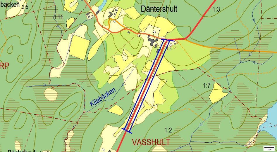 836, Däntershult, VASSHULT Motivering: Vägkant med ängsflora.