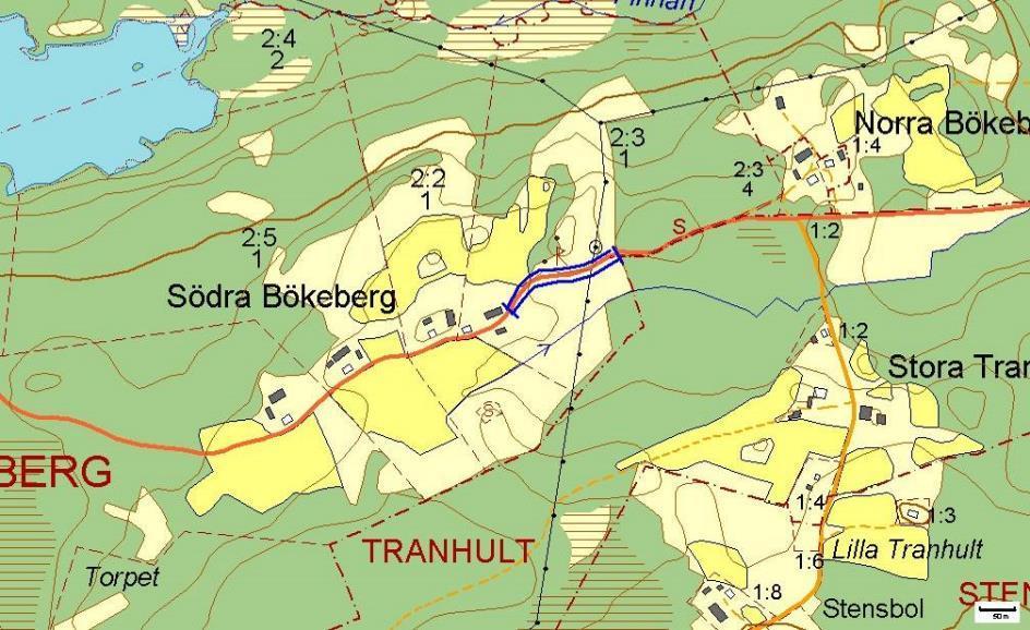 875, Södra Bökeberg, BÖKEBERG Motivering: Rikblommande vägkant med sommarfibbla (NT).