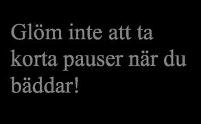 BÄDDA Om man ska köpa en ny säng, tänk på att den inte ska vara för låg. Man kan höja en låg säng med hjälp av sängklossar.