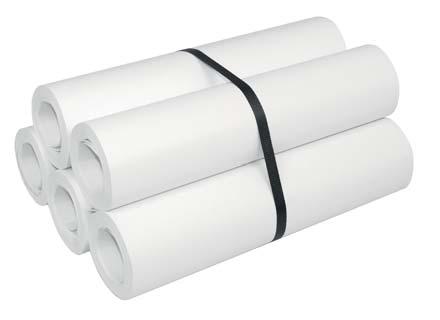 RULLAR Rolls 25 g / gsm Storlek / Size Artikel / Article Mönsterpapper / Tracing paper 1 50 m 160065 42 g / gsm Storlek / Size Artikel / Article Skisspapper / Translucent sketching paper 64 cm 50 m