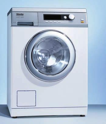 Miele Profitronic Produktfakta tvättmaskin PW 6055, PW 6065, PW 6055 Vario och PW 6065 Vario Proffsmaskiner med Profitronic L-styrning Tvättmaskiner i Professional-serien finns i två olika