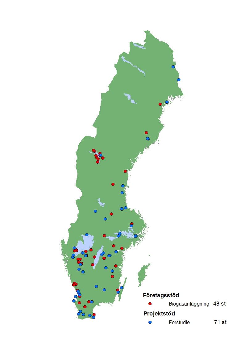 Tabell 1 Utbetalt belopp per utmaning fördelat på finansiering samt jämförelse med budget, 2015-12-31, tkr Utmaning EJFLU Sverige Total offentlig Budget Utbetalt, % av budget Klimatförändringar 69