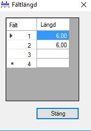 Indata. 3.2.1 Grunddata Konstruktionstyp Lutning Totala längden - Bjälklag - Takbalk Antal grader Figur 3.