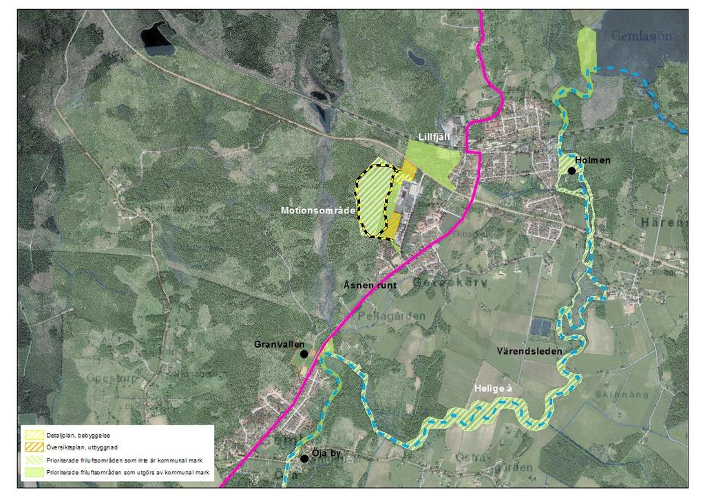 Gemla och Öja Gemla och Öja är orterna där skogsbygd möter öppet jordbrukslandskap vilket bidrar till en variation av attraktiva miljöer för friluftsliv.