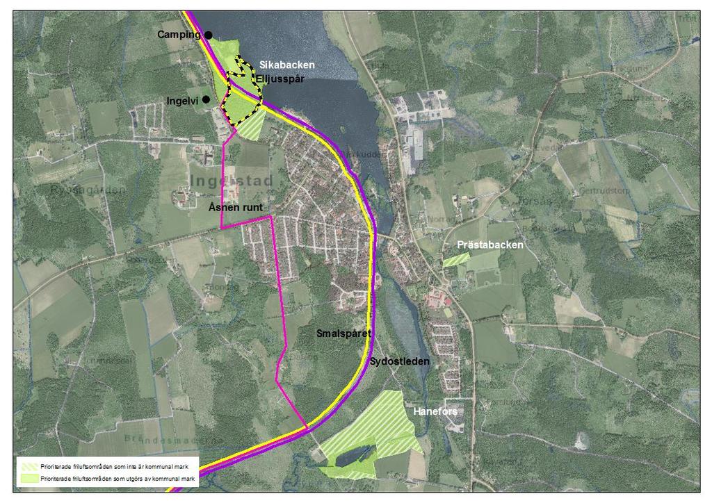 Ingelstad Ingelstad ligger i ett rikt kulturlandskap som med sina vidsträckta odlingsmarker, rika natur och närhet till vatten ger goda möjligheter till ett aktivt friluftsliv.