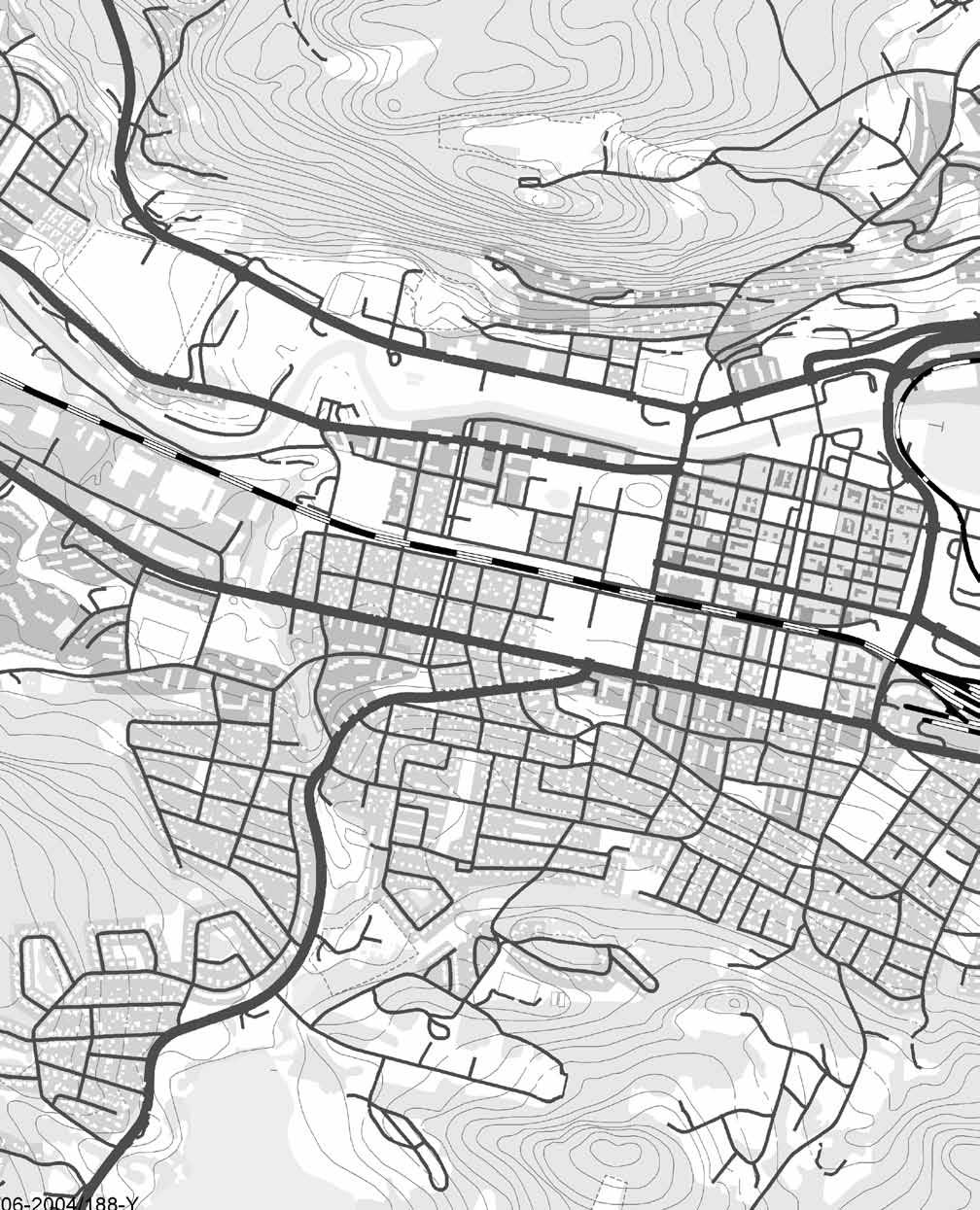 Norra Stadsberget Granlohög Gaffelbyn Selångersån Västra vägen Metropol Mittuniversitetet Åkroken Tonhallen Universitetsallén Norrmalm Norrporten Arena Baldersvägen E 4 Storgatan 8. 9.