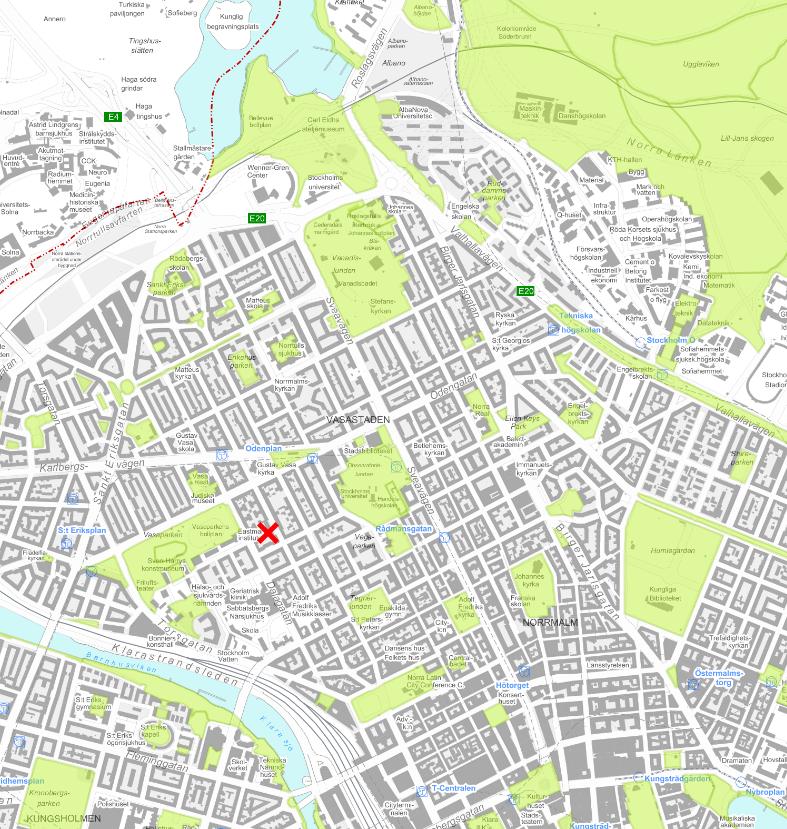 Sida 8 (28) Rekreation och friluftsliv Planområdet ligger intill Vasaparken vilken har dessa kvalitéer enligt sociotopkartan: Grön oas, promenad, rofylldhet, blomprakt, bollspel, bollek, picknick,