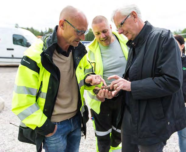 ammunition (OXA). Det är första gången Fortifikationsverket låter röja ett svenskt skjutfält för att möjliggöra för annat samhällsnyttigt ändamål.