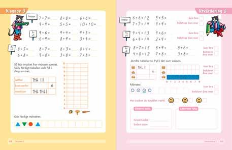 MATEMATIK BASLÄROMEDEL F 3 Mästerkatten del för del. Måste säga att jag blev mycket glatt överraskad över nya Mästerkattens Tanke-strategier i starten av alla kapitel. Kanon!