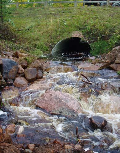 tröskelkonstruktionen (lokal 1) kan inte en etablering uteslutas. Hedvassla I Hedvassla åtgärdades ett komplicerat vandringshinder medelst tröskling hösten 2004.