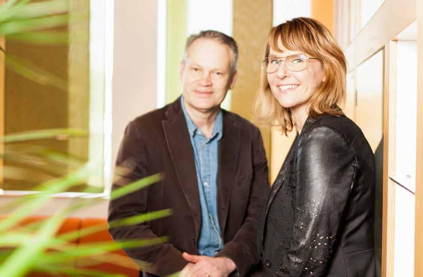 VI PÅ SDC: ANNIKA WADELIUS OCH MAGNUS ULIN Radarpar skapar större kundnytta Annika Wadelius och Magnus Ulin är kollegor utan murar som hinder mellan varandras kompetens.