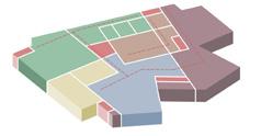 Administrativa ytor Loger för egen personal Omklädningsrum för egen personal 736 m 2 72 m 2 104 m 2 48 m 2 145 m 2 Restaurang Restaurangkök med förvaring Personalutrummen 314 m 2 592 m 2 142 m 2 247