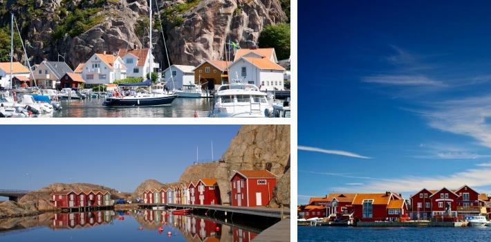 Käringön, Smögen & Fjällbacka (87.1 km) Bohuslän har en unik natur och en storslagen skärgård som det är svårt att inte hänföras av.